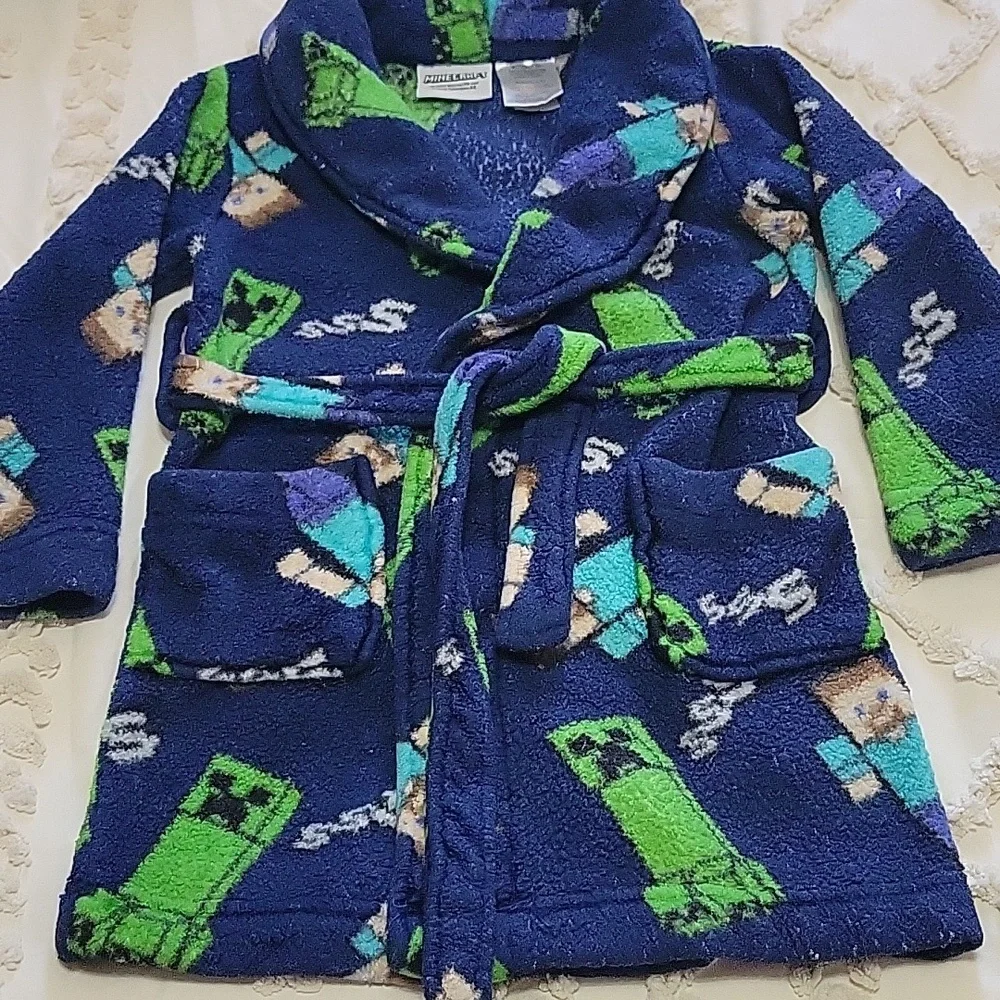 Minecraft Robe Size 4/5 - Picture 1 of 4